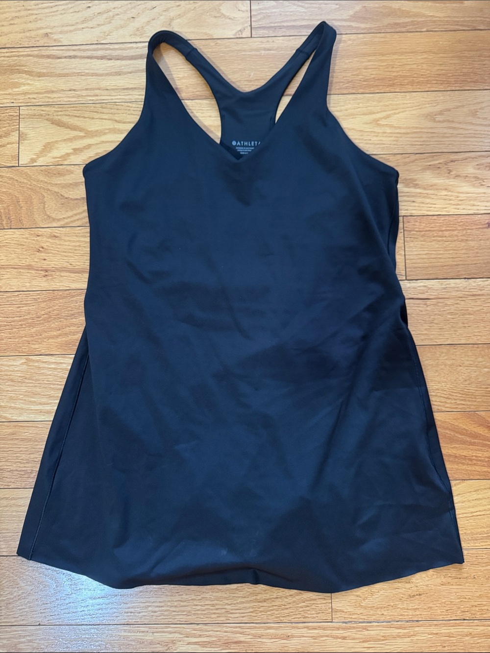 Athleta Black Racerback Athletic Dress